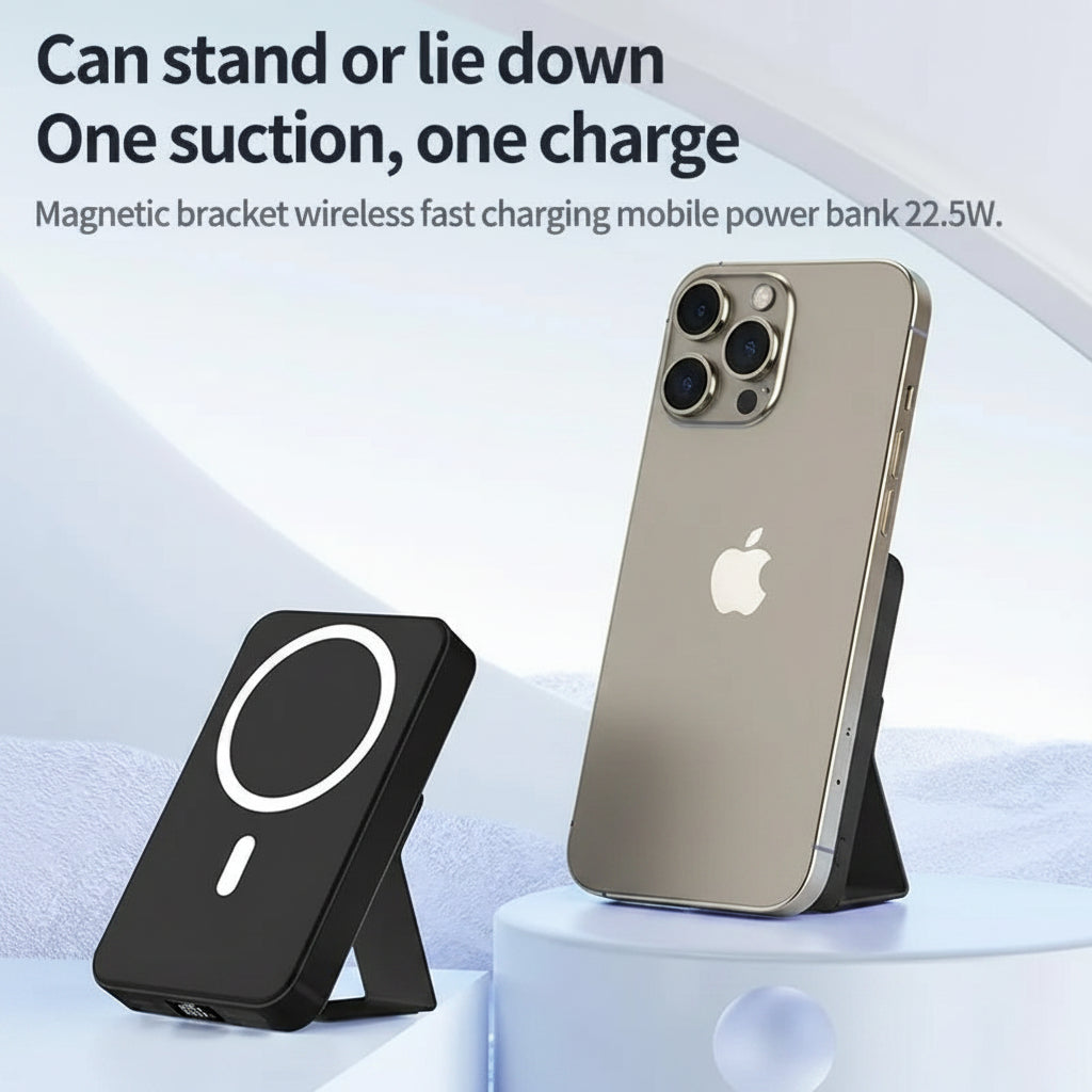 SnapCharge Pro™ 2026 Edition | Magnetic Fast Charging Power Bank