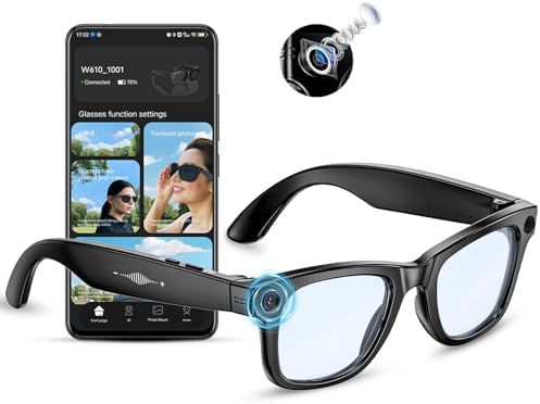 AI Smart Glasses 4K HD Camera