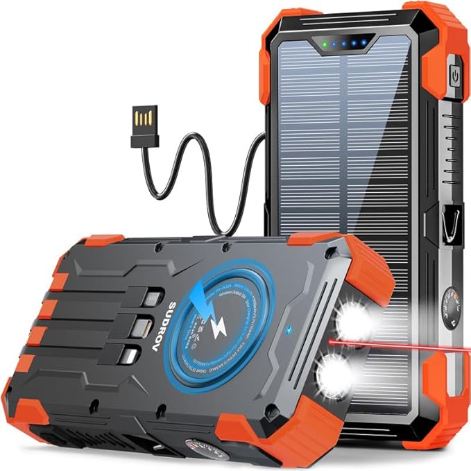 9Game Solar Power Bank 42800mAh