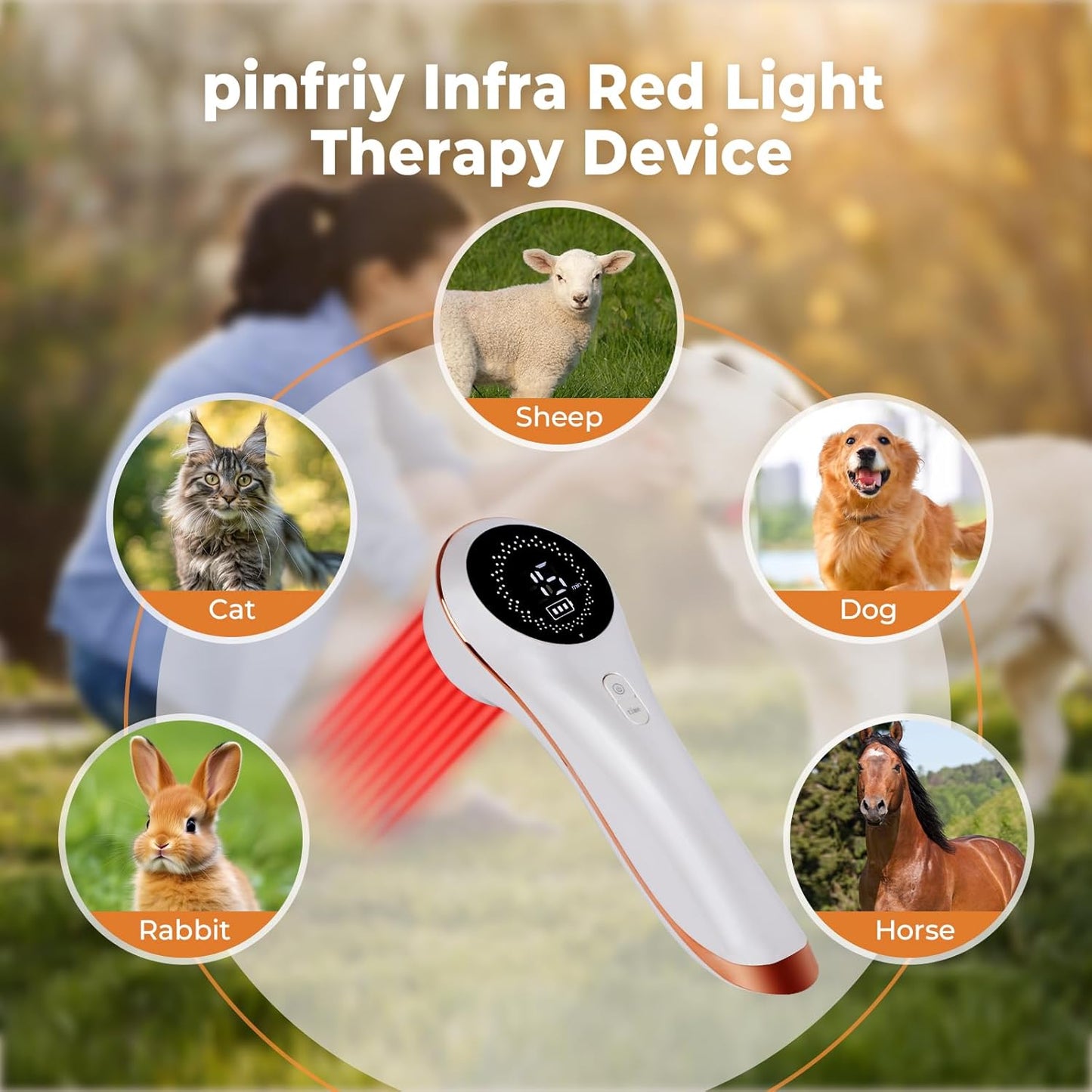 Infra Red Light Therapy Device for Muscle Joint Pain Relief