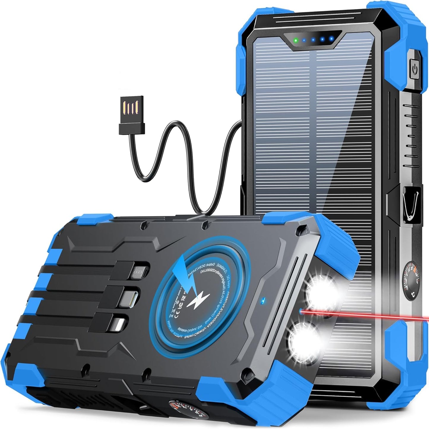 9Game Solar Power Bank 42800mAh
